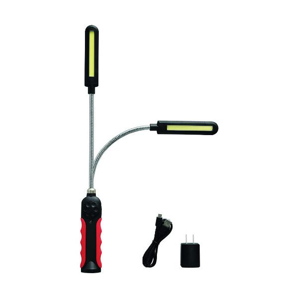 緑十字 COB式フレキシブルLEDライト CFL-8 450×40×35mm ダイヤル調光式 353016