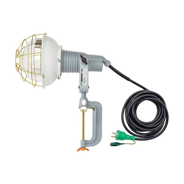 NICHIDO レフ球投光器 100V 500W 5m アース付 AF-E505 100V|工具の楽市