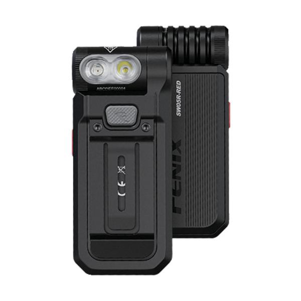 FENIX 申し受ける式 LEDクリップオンライト(赤いことともし火) SW05R-RED
