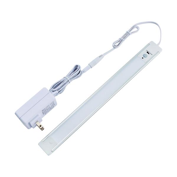 ELPA LED多目的灯 明暗人感 30cm 電球色 ALT-2030PIR-L