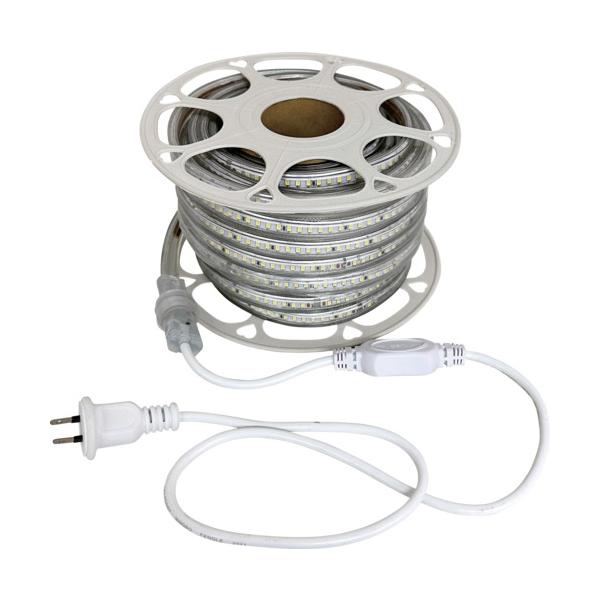富士倉 両面発光LEDロープライト 20M 白色 FRL-W20M-W