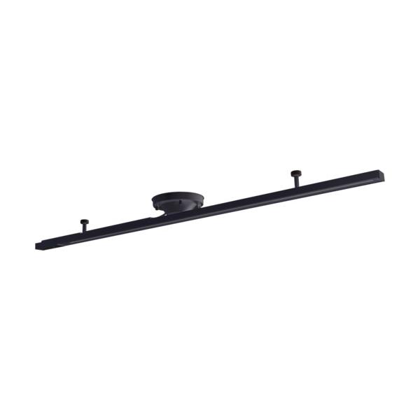 HotaluX ライティングダクトレール 鋼板本体(黒色) レール長1090mm SD-1102L6A-K SD-1102L6A-K