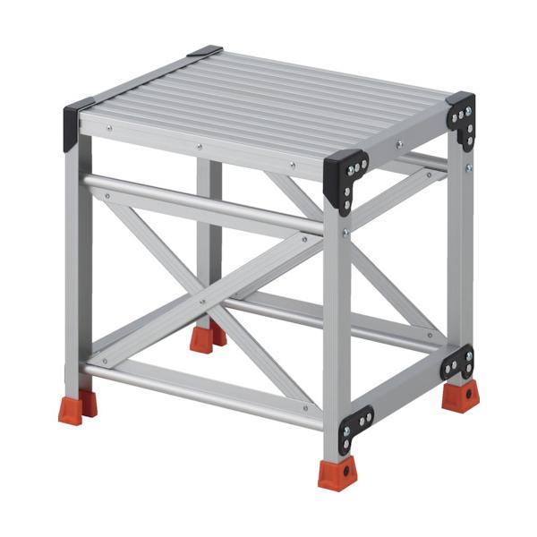 TRUSCO(トラスコ) 進め方用踏台 1段 高さ0.5m 天板500×400 TSF-155