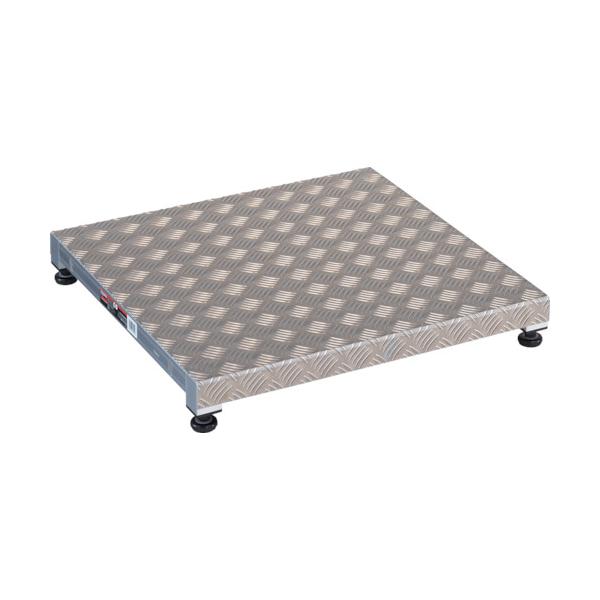 TRUSCO(トラスコ) 低床式アルミ製ステップ 600X600XH90~120 TFS-0660AL