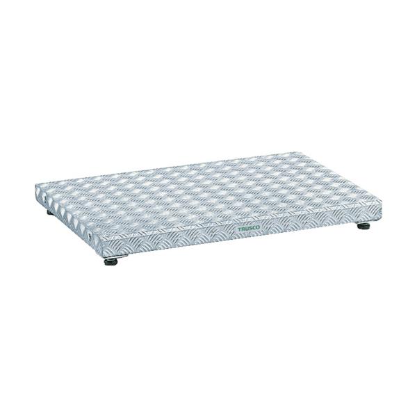 TRUSCO(トラスコ) 低床式軽銀製踏み段 900X600XH90~120 TFS-0960AL