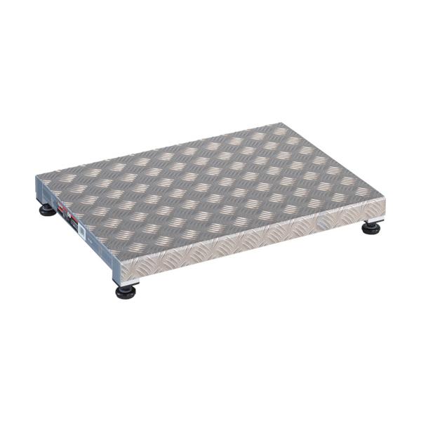 TRUSCO(トラスコ) 低床式軽銀製足取り 600X450XH90~120 TFS-0645AL