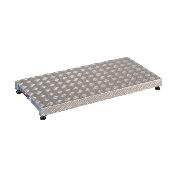 TRUSCO(トラスコ) 低床式軽銀製足取り 900X450XH90~120 TFS-0945AL