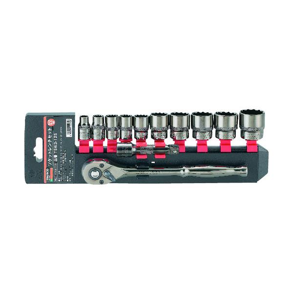 TRUSCO(トラスコ) ソケットレンチセット 12角タイプ 差込角9.5 12S TSW3-12S