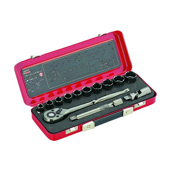 TRUSCO(トラスコ) ソケットレンチセット 差込角12.7mm 13S TSW4-13S