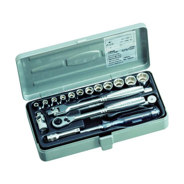 TONE ソケットレンチセット 19pcs 1800M