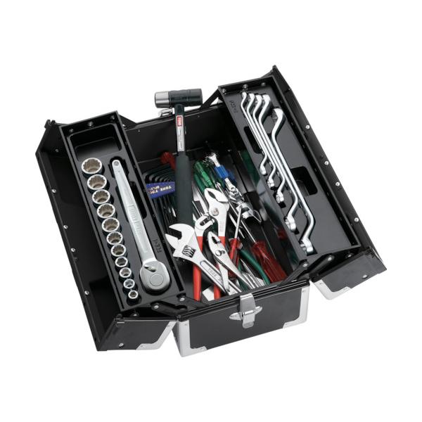 TONE 持続用物の具書き割り TSS460物の具書き割り 引っ敷き黒いこと 間口433×奥ふかさ220×高さ195粍 TSS460BK