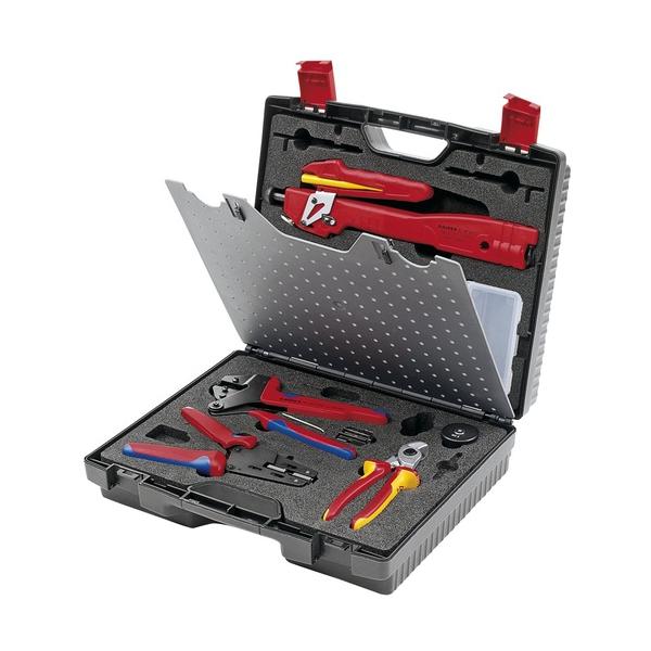 KNIPEX 【売切廃番】太陽光発電用工具セットMC3用 6点 9791-02≪在庫限り≫