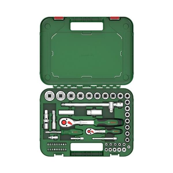 ボッシュ ラチェットセット 1/4+1/2in57天下太平 1600A02Z9G