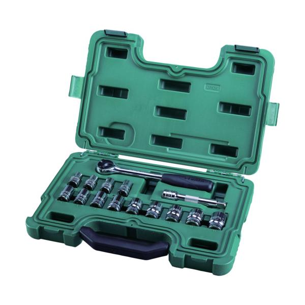 SATA 6角ソケット鍵仕掛ける 差込角12.7粍(15点) 09525