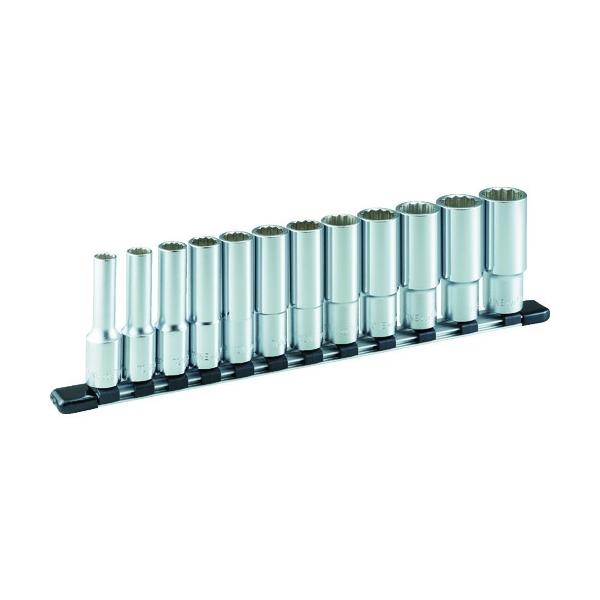 TONE ディープソケットセット(12角・保持者付)in大きさ 12pcs HDBL412