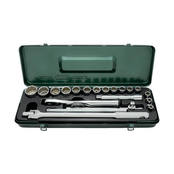 ASH レボウェイブソケットレンチセット12.7□×21PCS VO4250