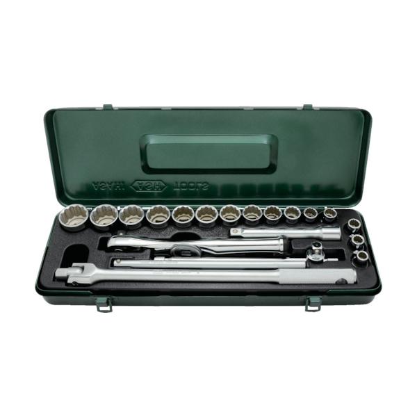 ASH レボウェイブソケットレンチセット12.7□×21PCS VO4251