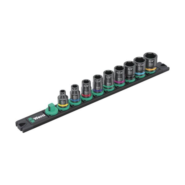 Wera 9608マグネットレールBインパクター インチサイズ1 005452｜工具の楽市