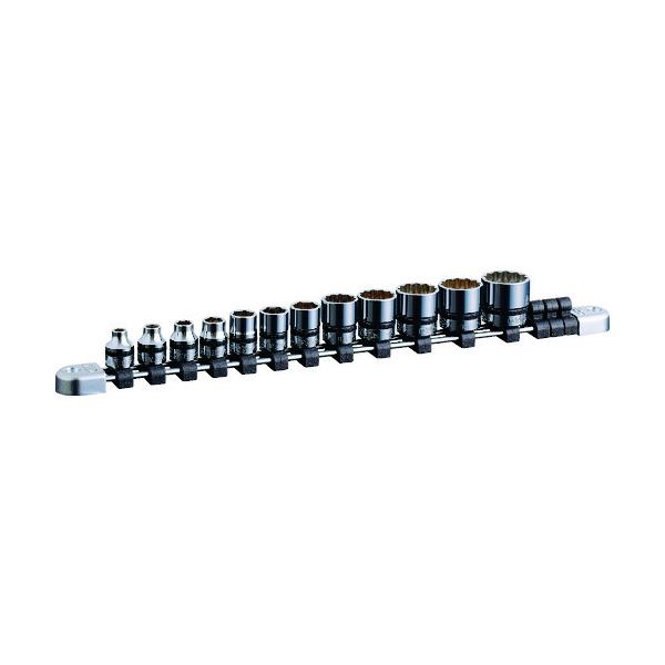 nepros 9.5sq.ソケット書き割り(12コ組) 差込数9.5粍 6角 12角 NTB312XA