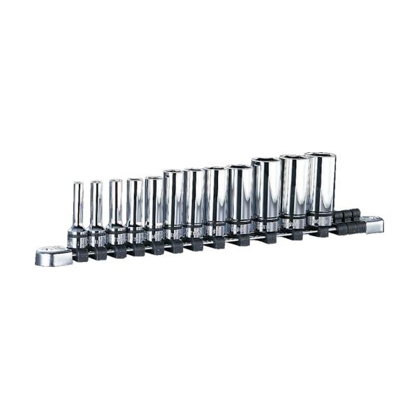 nepros 9.5sq.ディープソケットセット(12コ組) 差込数9.5粍 6角 NTB3L12A