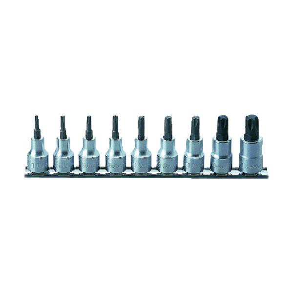 Ko-ken トルクスビットソケットセット RS4025/9-L60