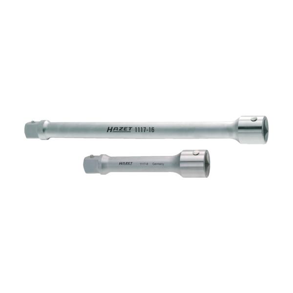 HAZET エクステンションバー 差込角25.4mm 全長200mm 1117-8