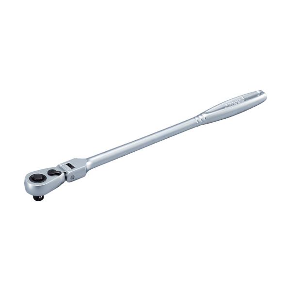 TONE ラチェットハンドル 首振りタイプ 歯数72枚 差込角6.35mm 全長222mm RH2FHX