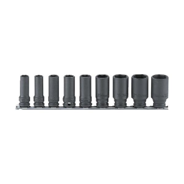 Ko-ken 薄肉インパクトセミディープソケットセット RS13301X/9