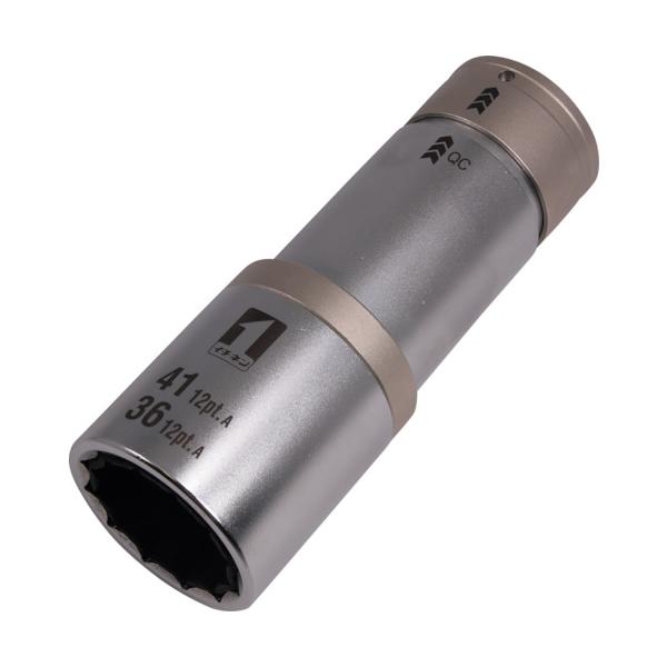 MUSTTOOL QCソケット ダブル 36/41mm 12角 IM-6W3641ISL-12K 19878 10,186円