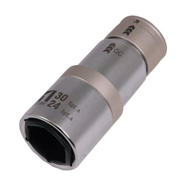 MUSTTOOL QCソケット ダブル 24/30mm 6角 IM-4W2430I-6K 19845