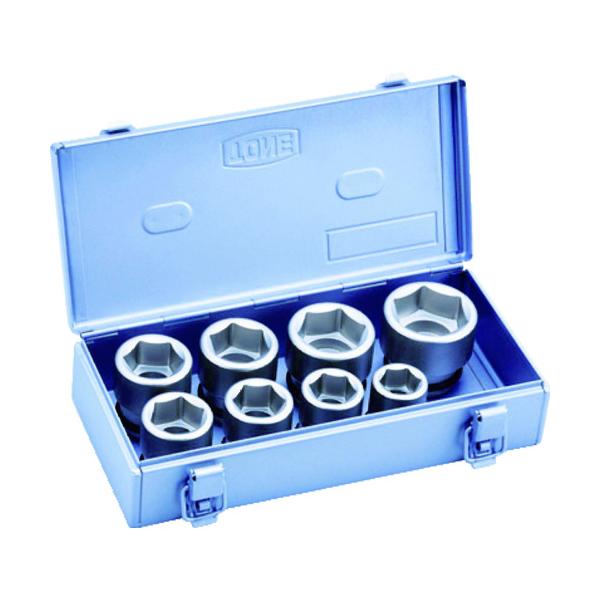 TONE 差しひびき用ソケット書き割り(メタルトレーケース遣りくち) 8pcs 差込角19.0粍 NV608S