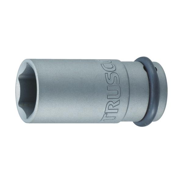 TRUSCO(トラスコ) インパクト用ロングソケット(差込角19.0)対辺46mm T6-46AL