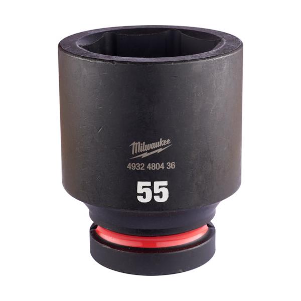 milwaukee SHOCKWAVE IMPACT DUTY ディープインパクトソケット 1in(25.4粍)角  55粍 4932480436