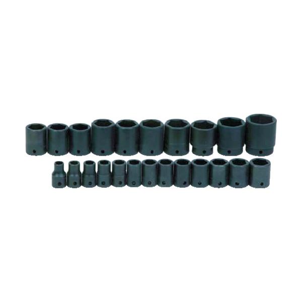 WILLIAMS インパクト用ソケットセット 1/2 ディープ 6角 24個 JHWMS1424RC