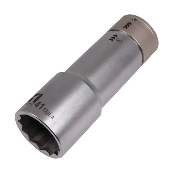 MUSTTOOL QCソケット シングル 41mm 12角 IM-6W41SL-12K 19871