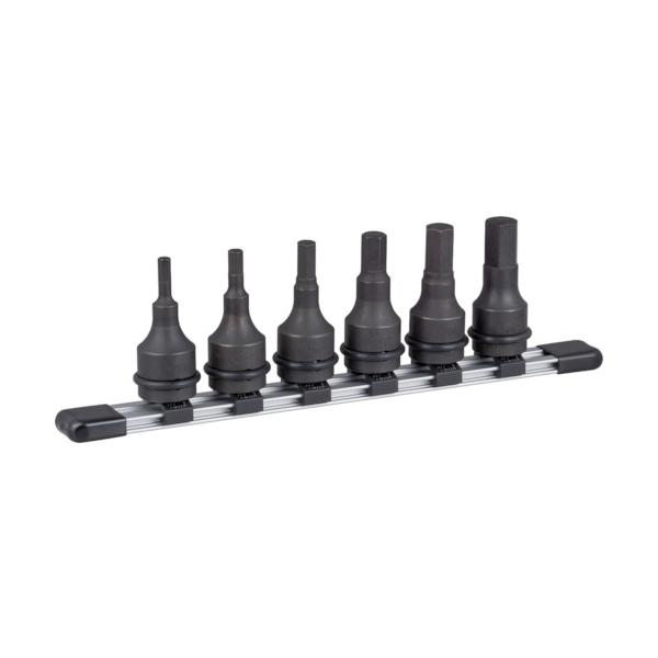 TONE インパクト用ヘキサゴンソケットセット(ホルダー付) 6pcs HAH406