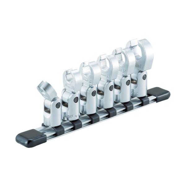 TONE フレックスクロウフットレンチセット(保持者付) 9pcs HSCF309F