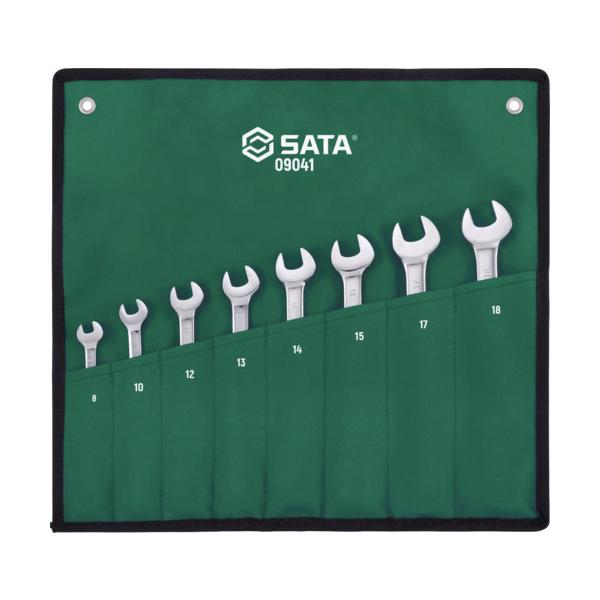 SATA コンビネーションラチェットレンチセット(8点) 09041