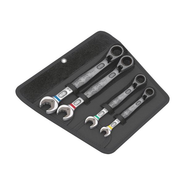 Wera コンビネーションラチェットレンチセット(4本組) カラーコード 020090|工具の楽市