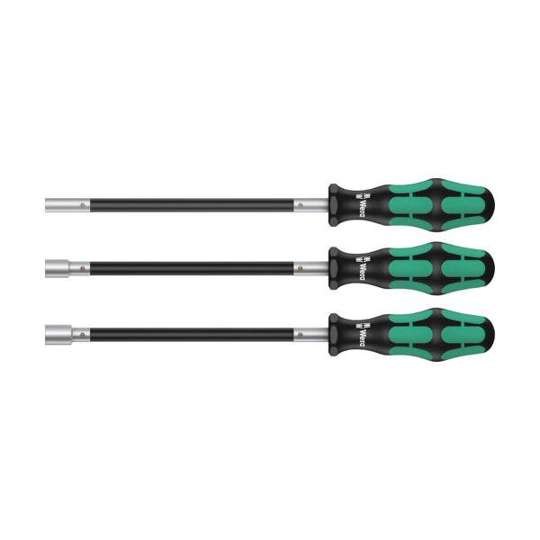Wera 391/3 クラフトフォームナットドライバーセット 135311