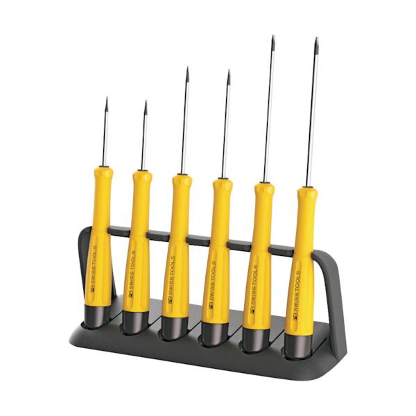 PBスイスツールズ スイスグリップESD精密ドライバーセット 8641ESD|工具の楽市