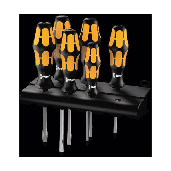 Wera 【売切廃番】932S/6 チゼルドライバーセット 018283≪店卸し資産境界線≫