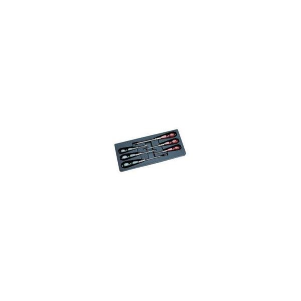 nepros 木柄ドライバセット[6本組] NTD306｜工具の楽市