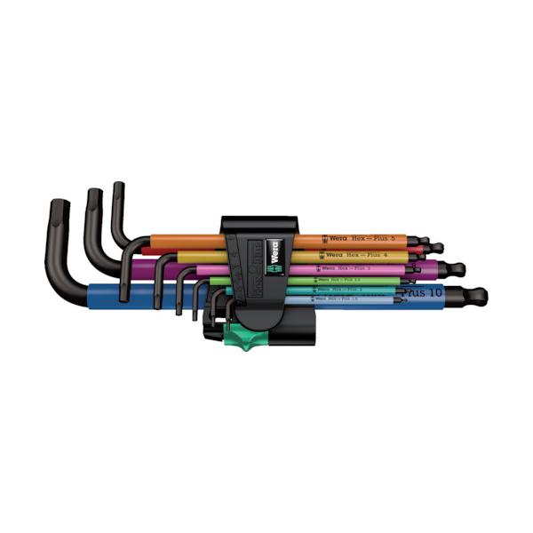 Wera 950SPKL/9SMN ヘックスキーセット 022089