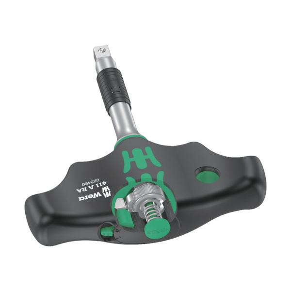 Wera 411RA T型差替式ラチェットドライバーソケット 023460