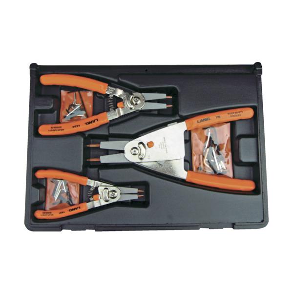 LANGTOOLS スナップリングプライヤー 3点セット 1465