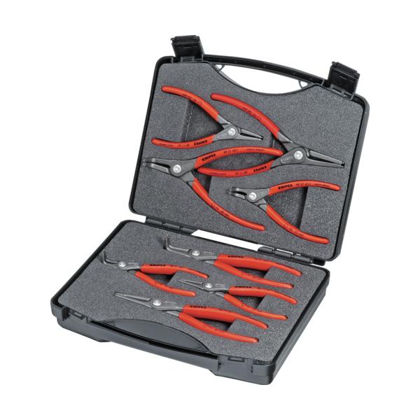 KNIPEX 002125 8本組 スナップリングプライヤー 002125
