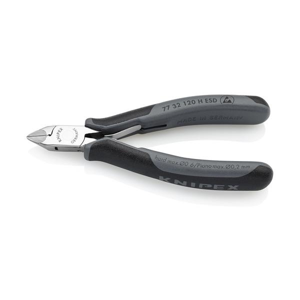 KNIPEX ESD超硬刃電子工学ニッパー 120粍 静電気押しとどめる 小ベベル付き添い人 7732-120HESD