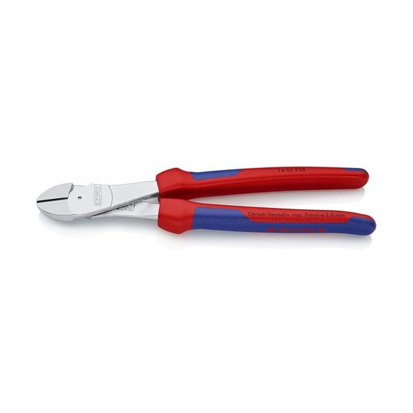 KNIPEX 豪然たる型ニッパー 250粍 コンフォートハンドル(Crメッキ) 7405-250