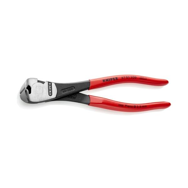 KNIPEX 豪然たる型エンドカッティングニッパー 200粍 6701-200